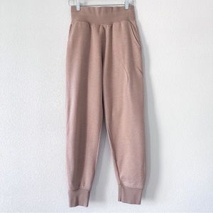 Zara - Plush Jersey Jogging Pants (Beige/Tan)